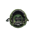 Персонализированный боевой шлем с кевларовым шлемом уровня 3А для военных и военных подразделений